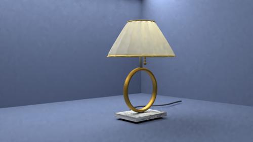 Art Deco Circle Lamp preview image